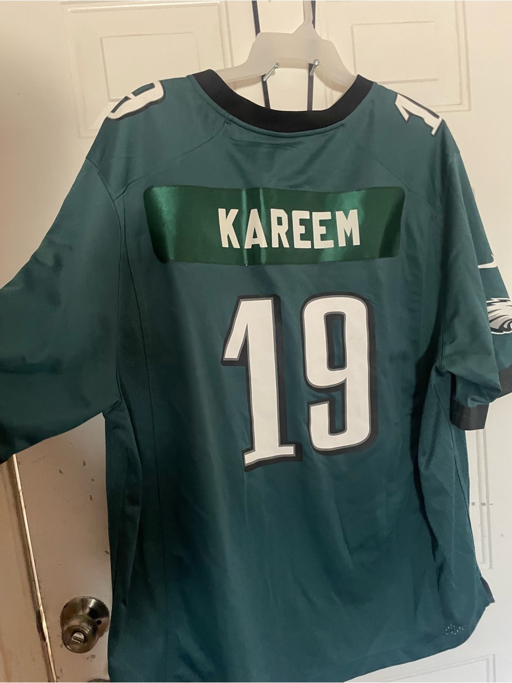 Nike Men's Dark Green Philadelphia Eagles #19 Kareem Jersey